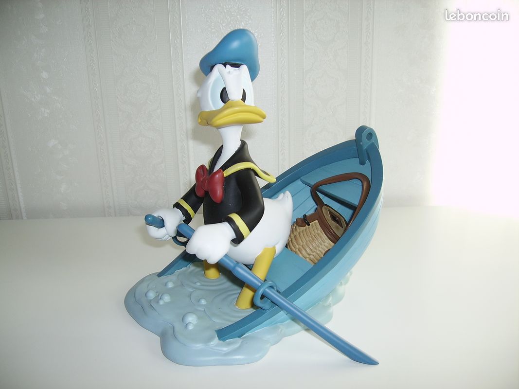 Figurine Disney Démons & Merveilles – Donald En Penseur Boudeur – Résine/vinyle – Occasion