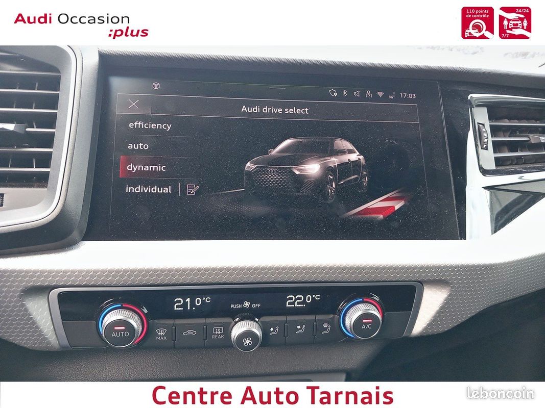 AUDI A1 Sportback 30 TFSI 116 ch S tronic 7 S Line Plus (image 15)