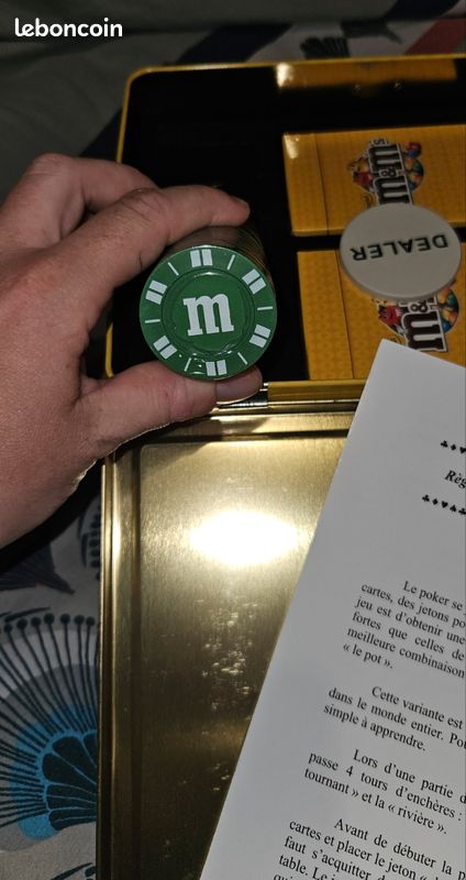 Mallette Poker Collector M&M's complète (image 5)