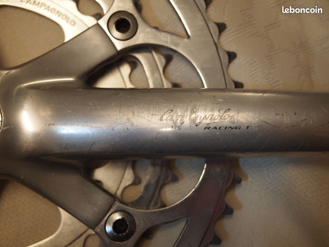 Pédalier triple campagnolo record - Équipements vélos