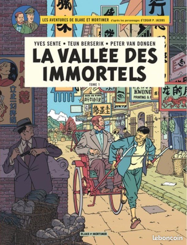 Blake et Mortimer - La vallée des immortels (image 1)