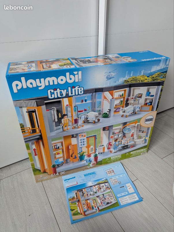 Playmobil Furnished Hospital Infantil Playmobil Playmobil 70190