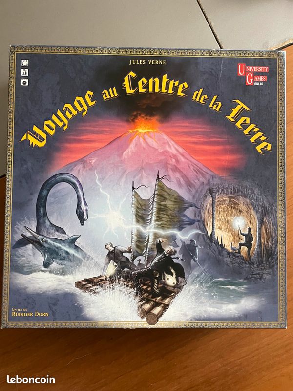 Jeu de société Voyage au centre de la terre (image 1)