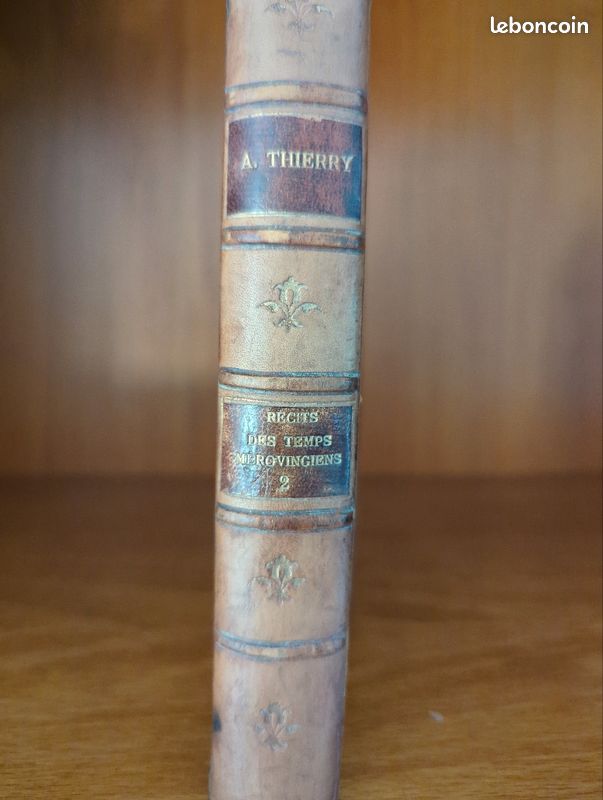 Livre ancien - Le temps des mérovingiens - 1890 (image 2)