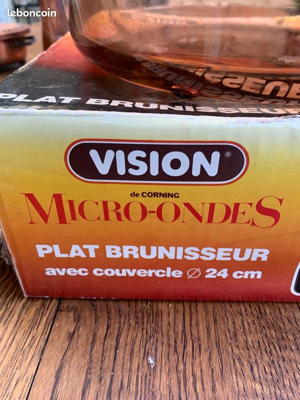 Plat en verre vintage Corning (image 7)