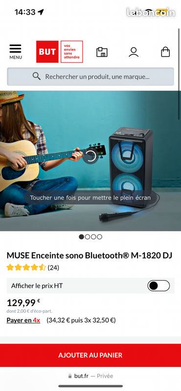 Enceinte Muse / karaoké (image 3)