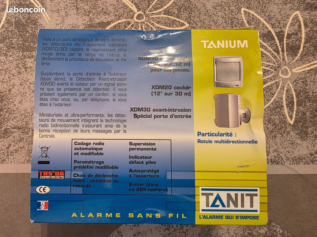 Détecteur De Mouvement Infrarouge NTI ENVIROMUX-IMD-TAA Compatible TAA