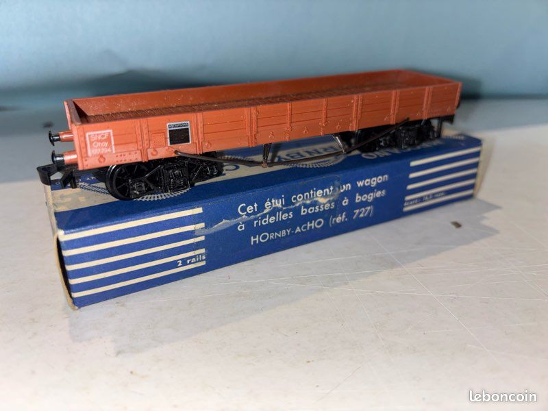 HORNBY ÉCHELLE O wagon fourgon E T A T avec guérite EUR 37,50 - PicClick FR