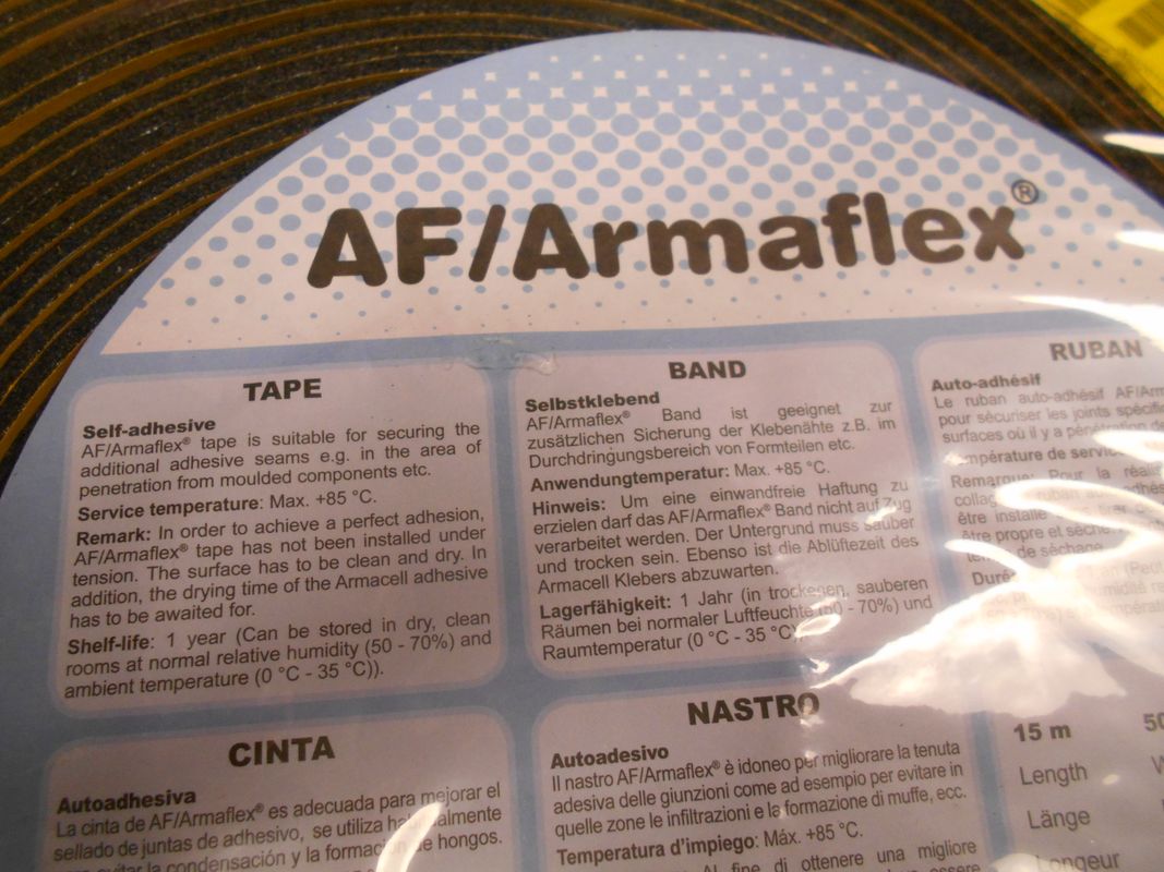 AF/Armaflex plaques en rouleau