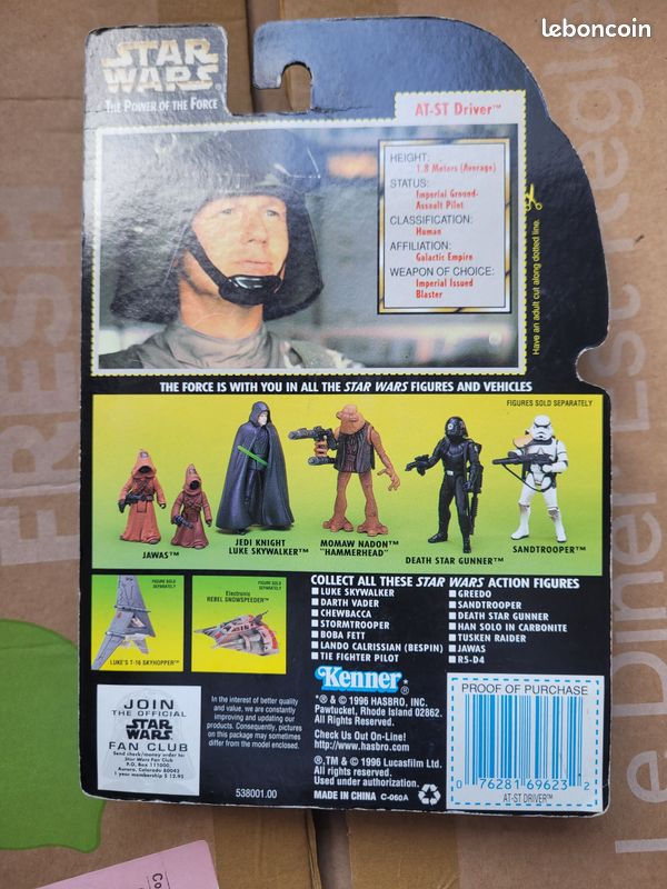 Figurine Star Wars pilote AT-ST (image 2)