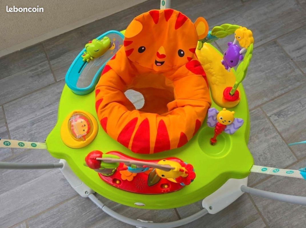 Fisher-Price Jumperoo Jungle - Jumper Bébé -6 mois et + | Sièges Sauteurs (image 1)