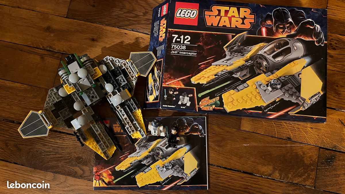 Lego 75038 Star Wars Jedi Interceptor Jeux Jouets