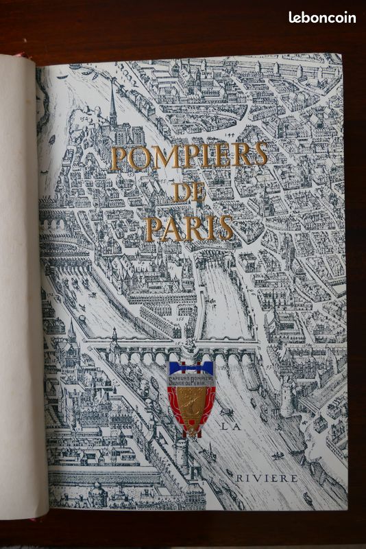 Livre POMPIERS DE PARIS Chef de bataillon Arnaud (image 3)