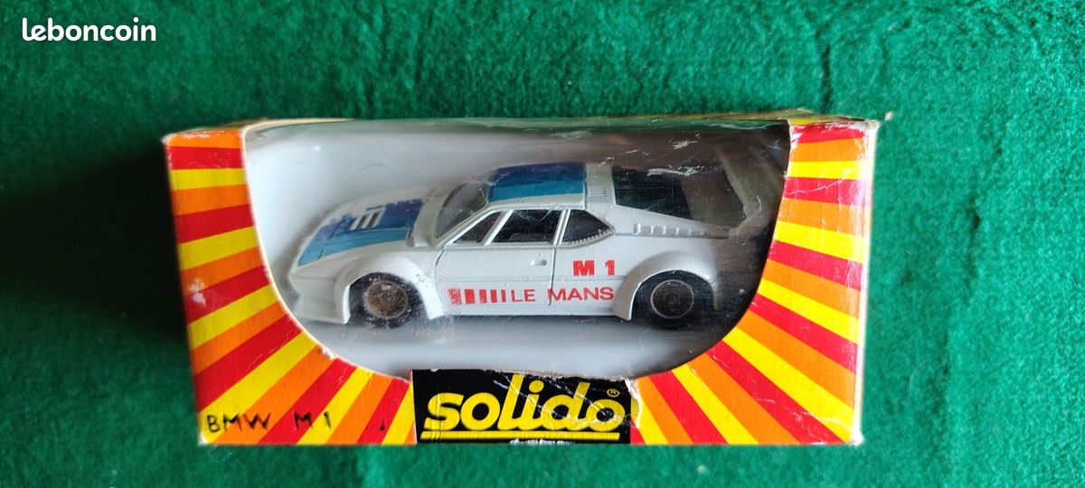 Bmw m 1 le mans solido metal 1/43 ref 1329 (image 8)