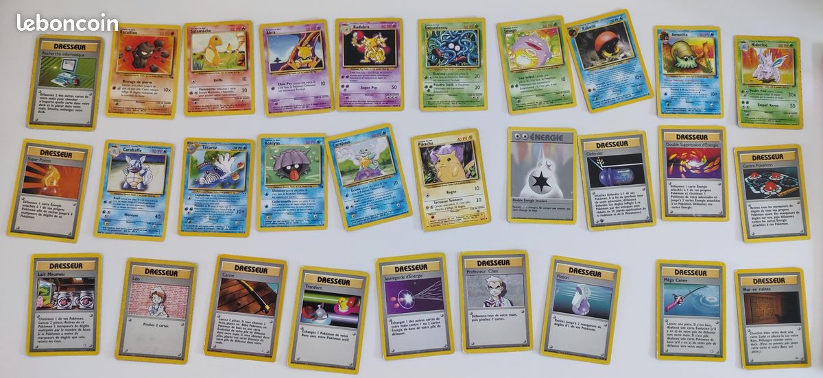Cartes Pokémon 1er génération (image 1)