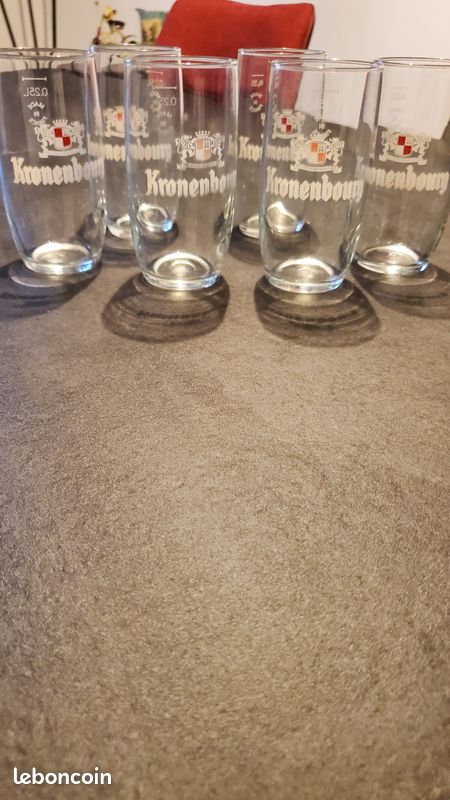 Verres kro avec plateau (image 3)