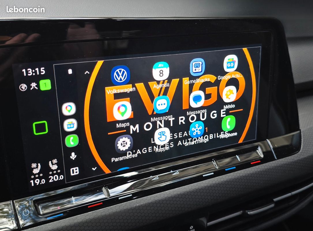 VOLKSWAGEN GOLF 8 GTD - 2.0 TDI 200ch - DSG7 - FULL OPTIONS (Boule d'attelage, Android auto & Apple CarPlay, HUD) (image 10)