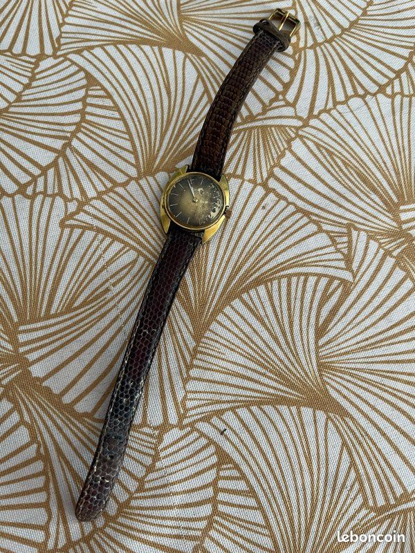 Montre Ancienne Pour Dame L'HOSTE - Mécanique à Remontage Manuel, Boîtier Acier Argenté