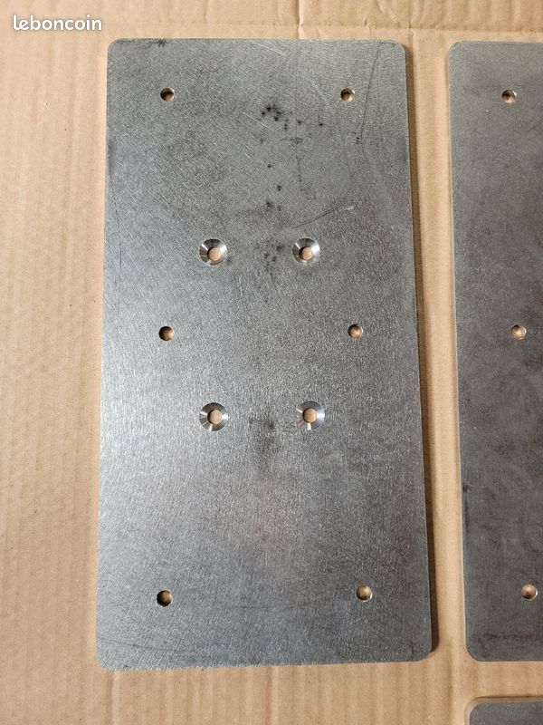 Plaque inox 200mm x400mm chutes (image 3)