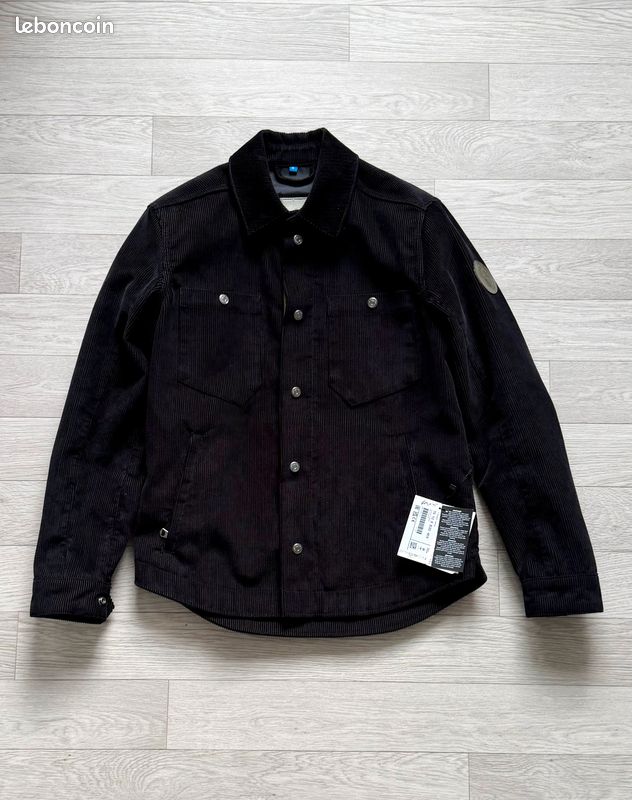 Blouson BMW Moto Mitte Velours Noir - Taille M (Neuf) (image 1)
