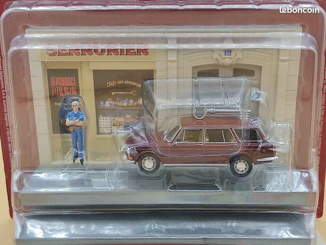 SIMCA 1501 Spéciale BREAK + diorama L'Intervention du serrurier - 1/43 - Neuf en Boite d'origine non déballé - COLLECTION VEHICULES UTILITAIRES N° 8 (image 2)