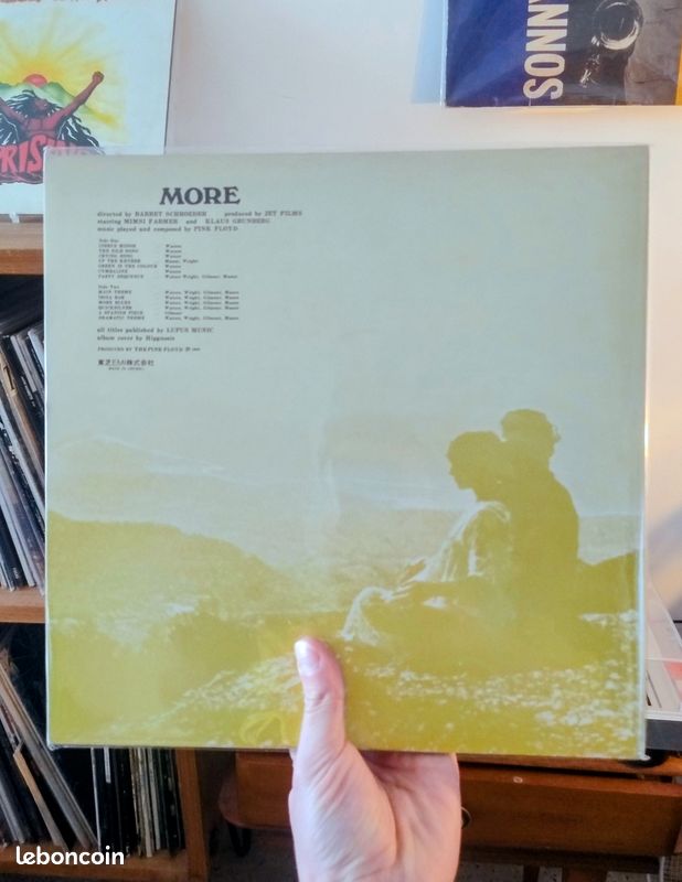 Pink Floyd - More vinyle Japan 1974 (image 2)