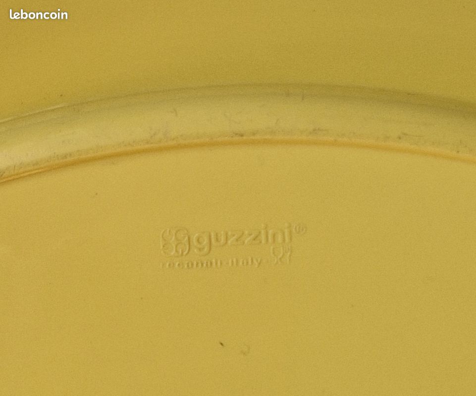 Joli Plateau desserte Guzzini jaune (image 6)