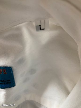 Chemise Gaston Lagaffe Studio Aventures Marsu 1997 - Carreaux Bleus Et Blancs, Taille XL