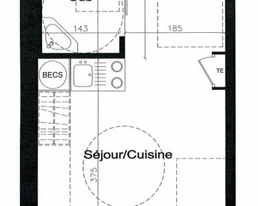 Appartement 82 500 € - 20 m²