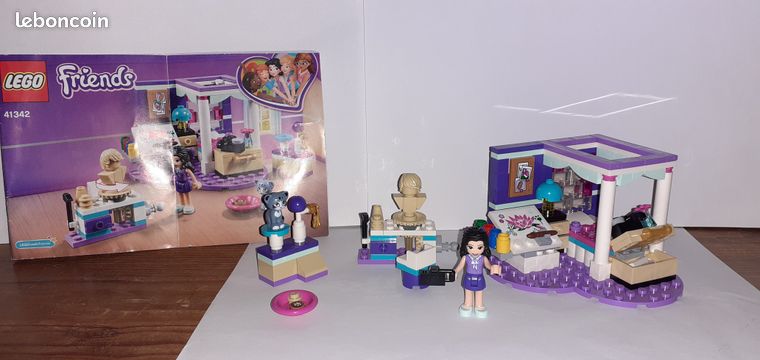 Lego Minifigures Lego Friends Emma 41342 Lego Friends 41342 La