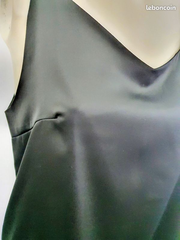 Top à bretelles réglables en satin Vêtements