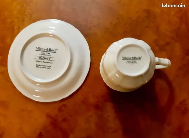 Ensemble 5 assiettes plates Cortina 2700 Villeroy et Boch