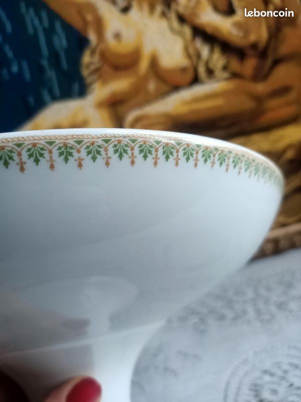 Coupe De Service En Porcelaine De Limoges - Compotier Petit