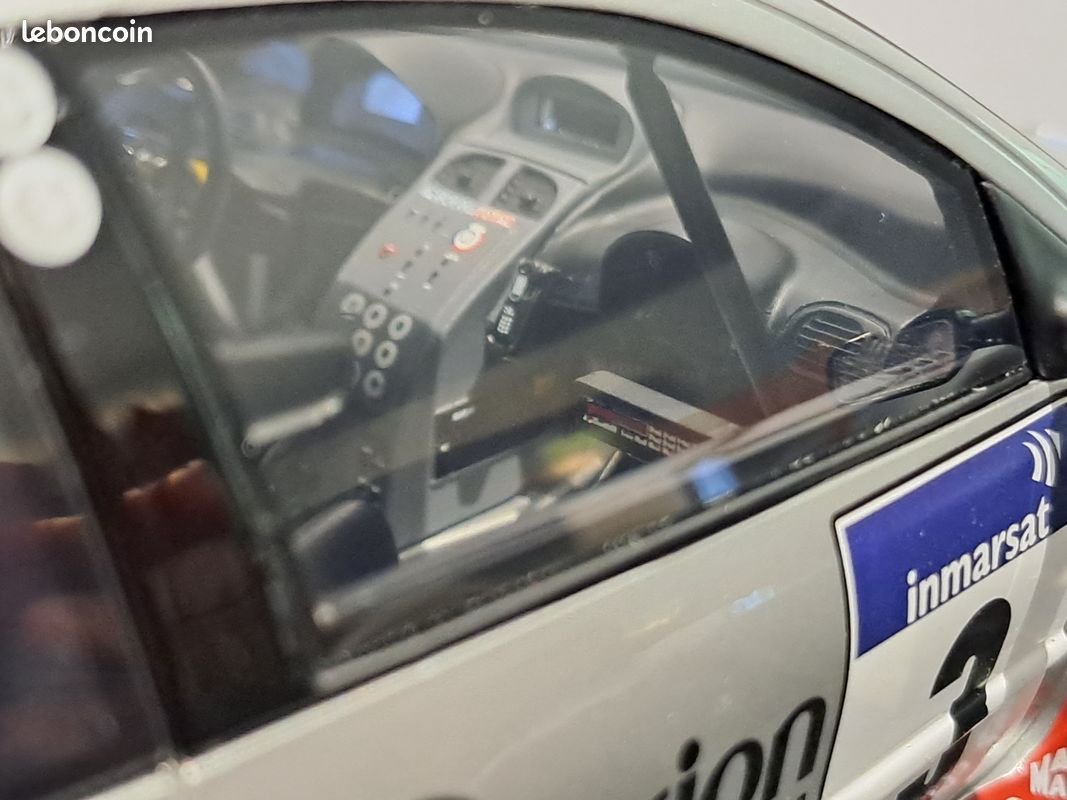 Peugeot 206 WRC n3 G.Panizzi Rally Tour de Corse 2002 Otto 1/18