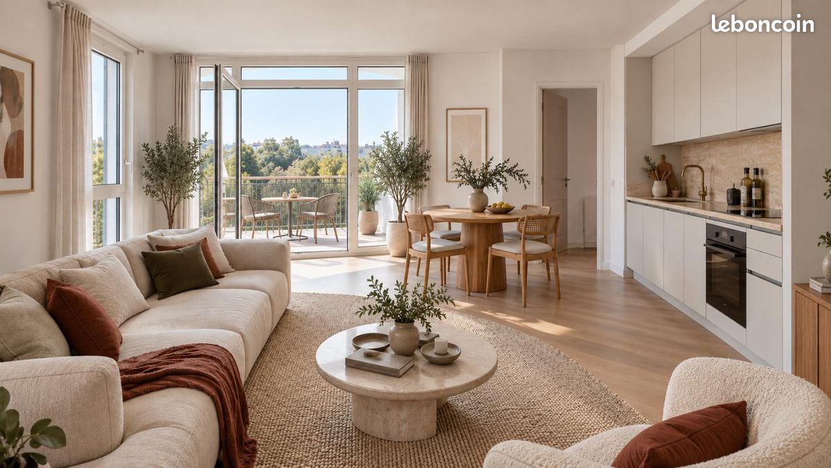 Appartement 3 pièces 64 m² · à Cenon · 64 m² · 221 400 €