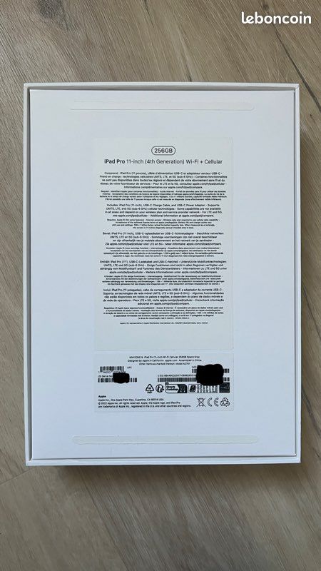IPad Pro M2 256Go Wi-Fi + Cellular garantie 10/2026 + Apple Pencil 2 + Logitech Combo Touch (image 6)