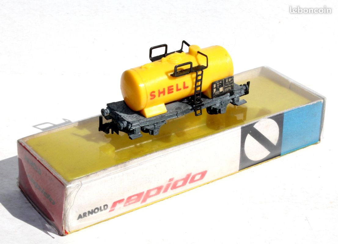ARNOLD RAPIDO N 1/160 0301 Wagon Citerne Shell, Transport Essence Db Hamburg 588 EUR 12,67 - FR