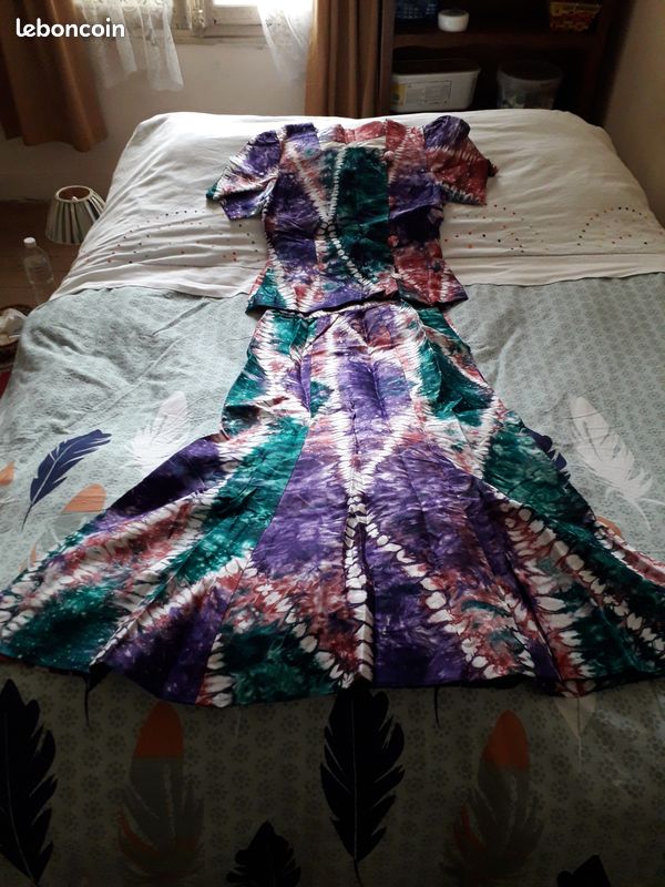 Boubou africain wax femme (image 3)