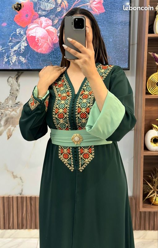 Caftan neuf avec ceinture (image 3)