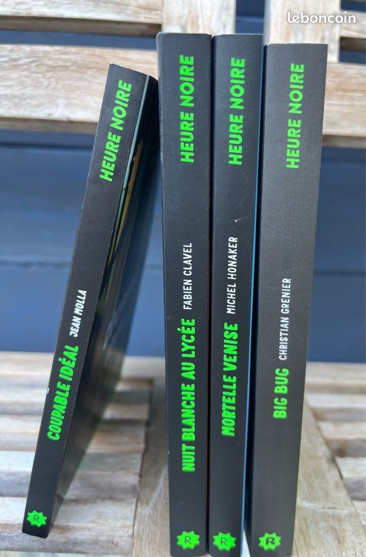 Lot 4 livres heures noires neufs (à partir de 12 ans) (image 3)