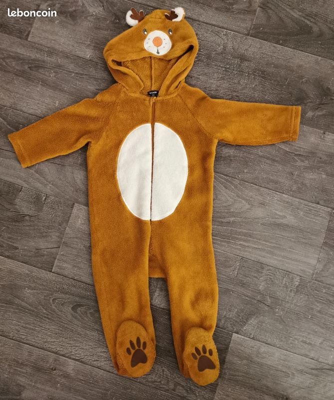 Surpyjama Bébé Vertbaudet Surpyjama Bébé En Peluche Animaux - Vêtement Naissance Doux Et Pratique Vêtement Bébé Confortable