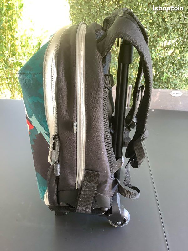Sac à dos trolley enfant neuf sauf façade à changer (image 7)