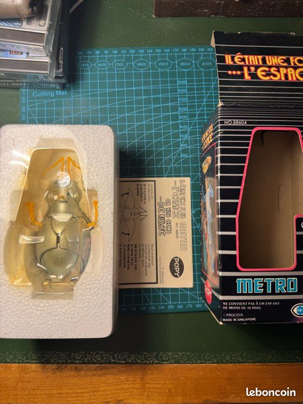 Figurine Il était Une Fois L'espace – Popy – Métro – Plastique, Neuve Sous Blister