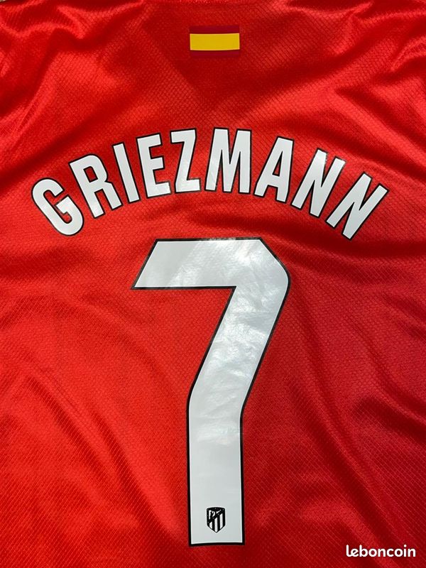 Maillot Atletico Madrid vintage floqué Griezmann (2017/18) – Vintage