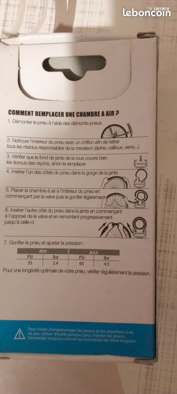 Chambre a air VTT (image 2)