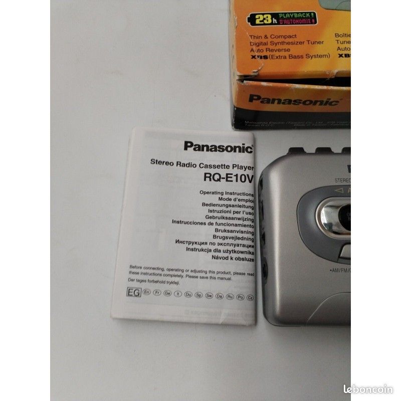 Panasonic RQ-X20 and RQ-S90F. The RQ-S90F is a very rare radio walkman and is also suitable for recording