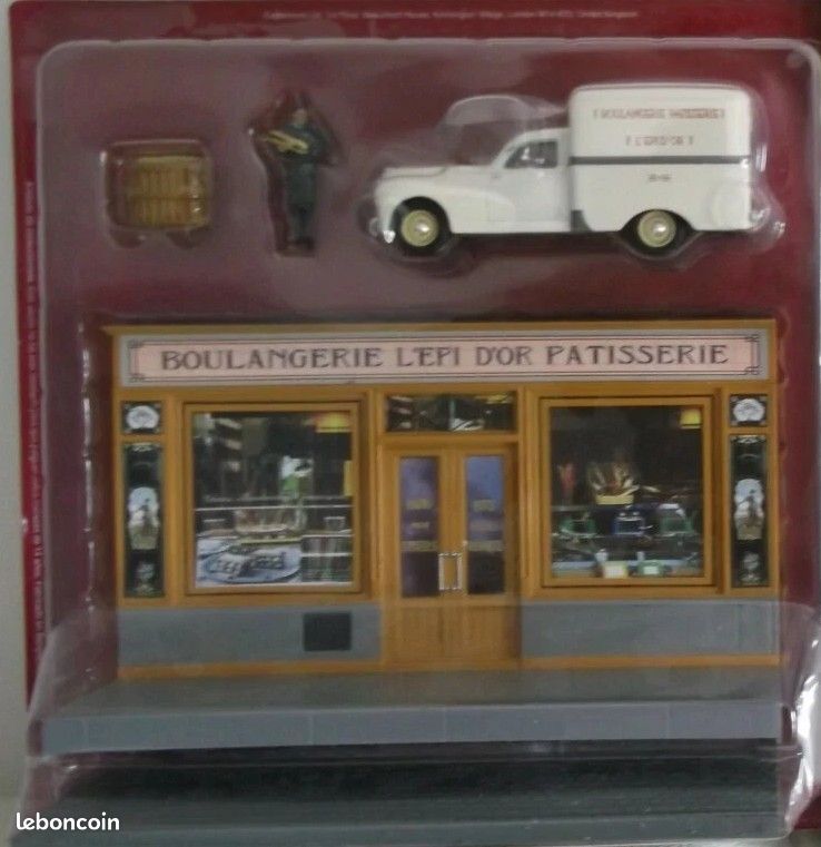 AMR Kit Monté 1/43 – Peugeot 203 Fourgonnette Boulangerie Godet (sans Boîte)