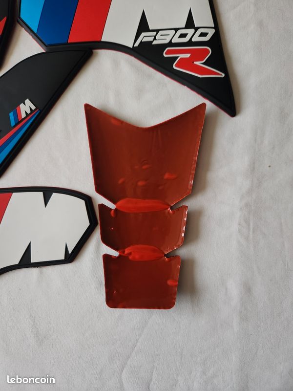 Protection Réservoir Moto BMW F900XR - Autocollant Résine Fibre Carbone Anti-Rayures