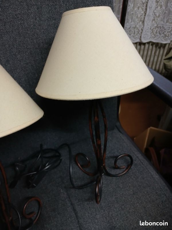 2 lampes de chevet (image 1)