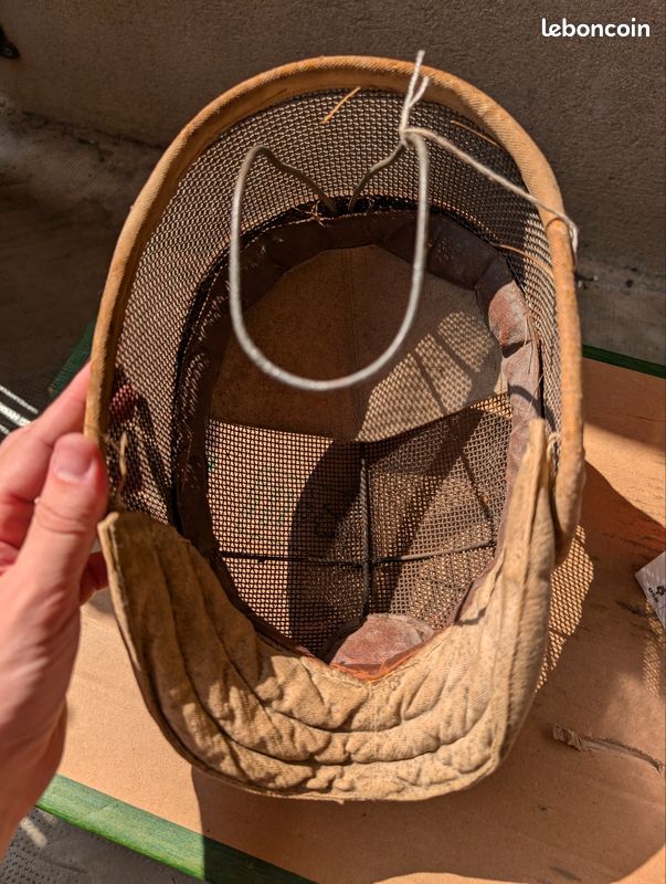 Beau casque escrime a identifier XIXe ? (image 2)